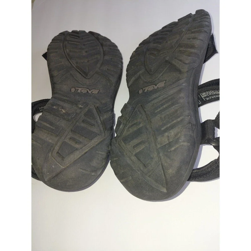 Teva-Men's Size 11 Black Hurricane Textile Upper Casual Sandals WATER,  Hiking.